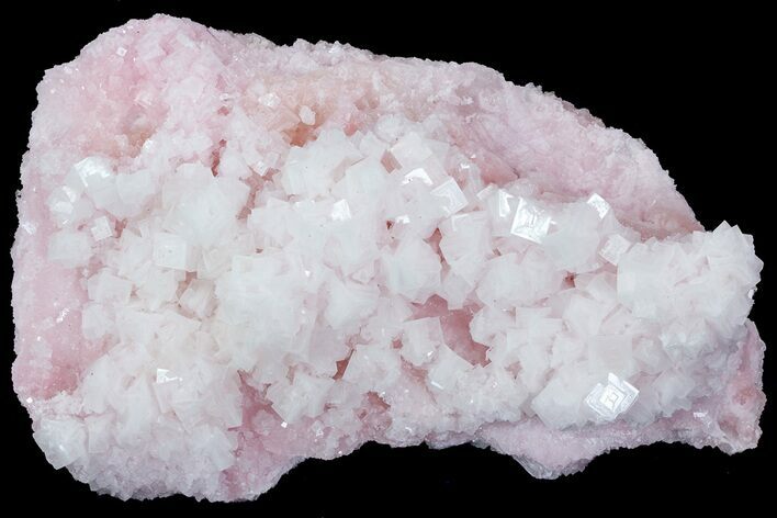 Pink Halite Crystal Plate - Trona, California #67693